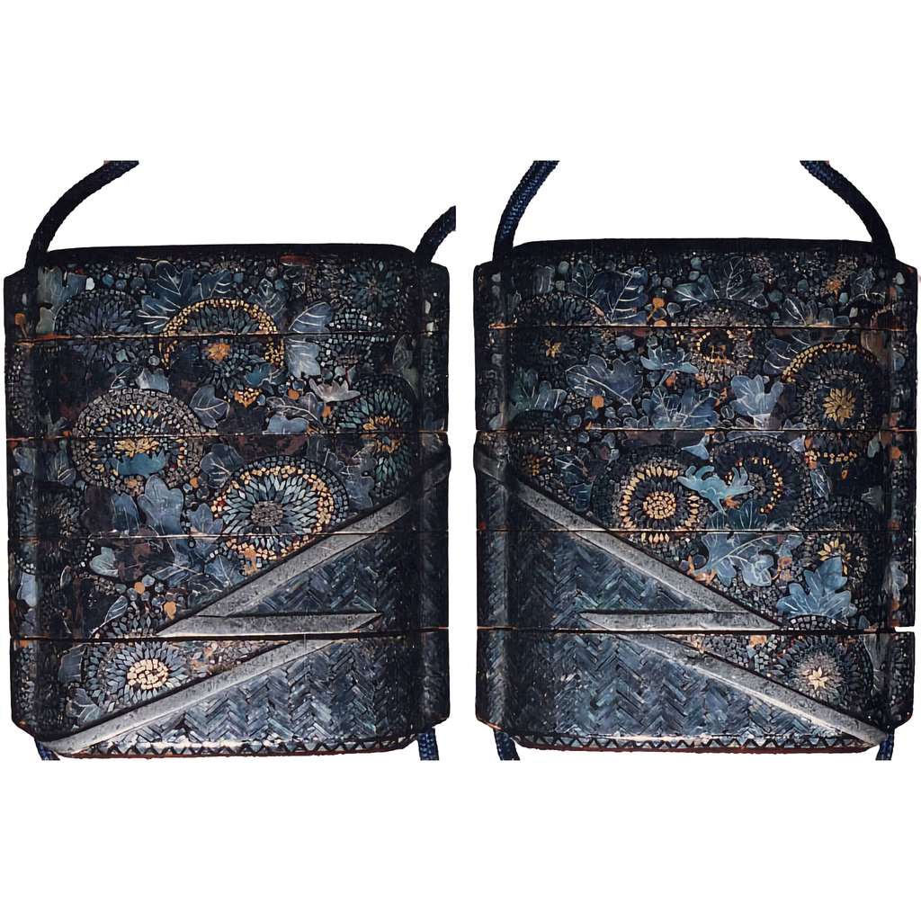 The Met x Ann Gish Blossom Bedding - Blue