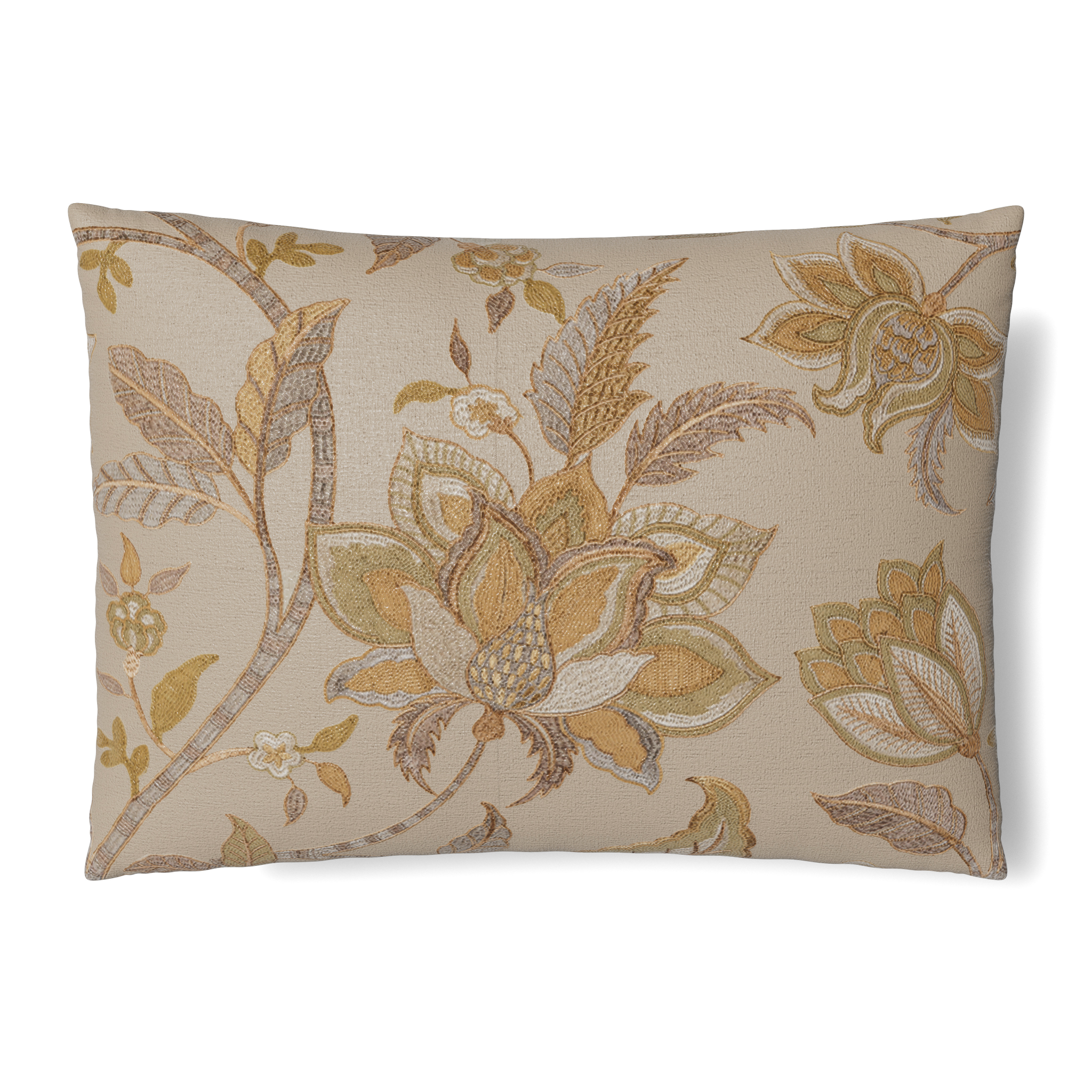 The Met x Ann Gish Bramshill Bedding - Gold/Pumice