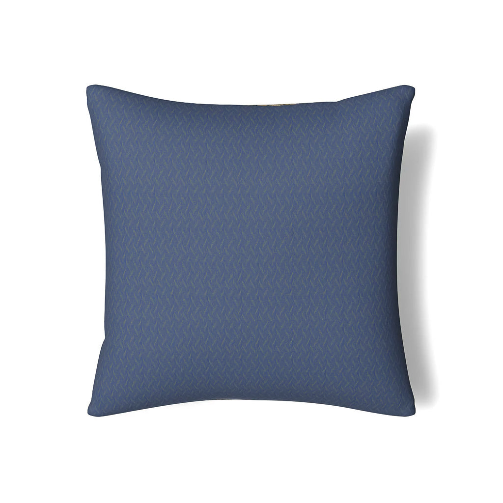 The Met x Ann Gish Chrysanthemum Bedding - Blue