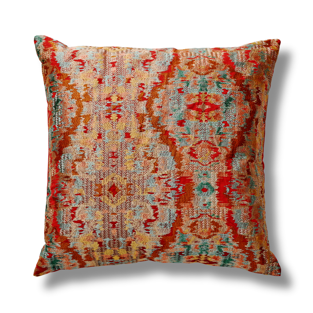 The Met x Ann Gish Dowry Throw and Decorative Pillow - Hearth