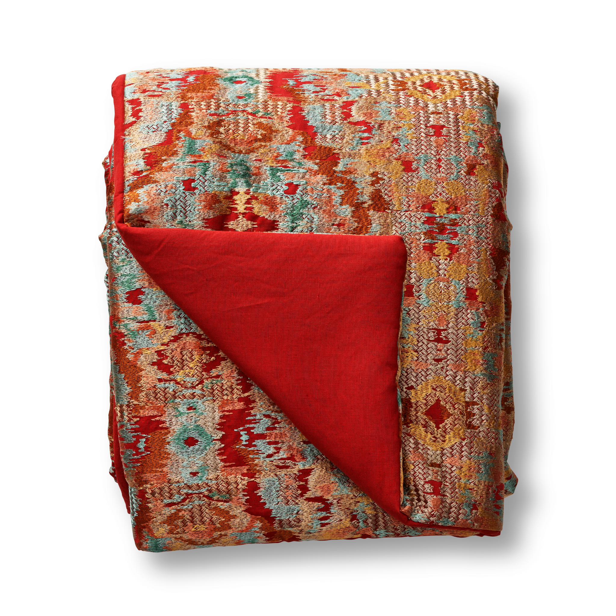 The Met x Ann Gish Dowry Throw and Decorative Pillow - Hearth