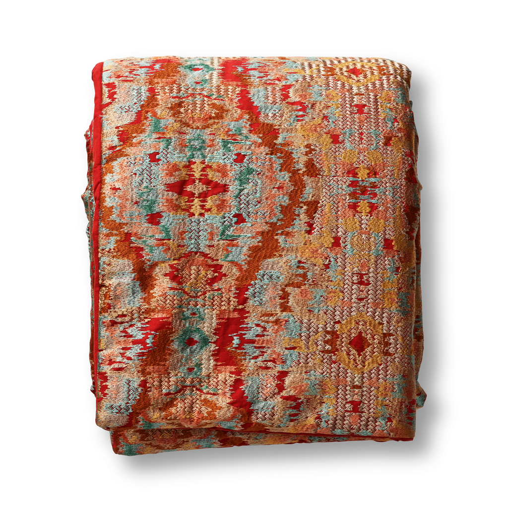 The Met x Ann Gish Dowry Throw and Decorative Pillow - Hearth