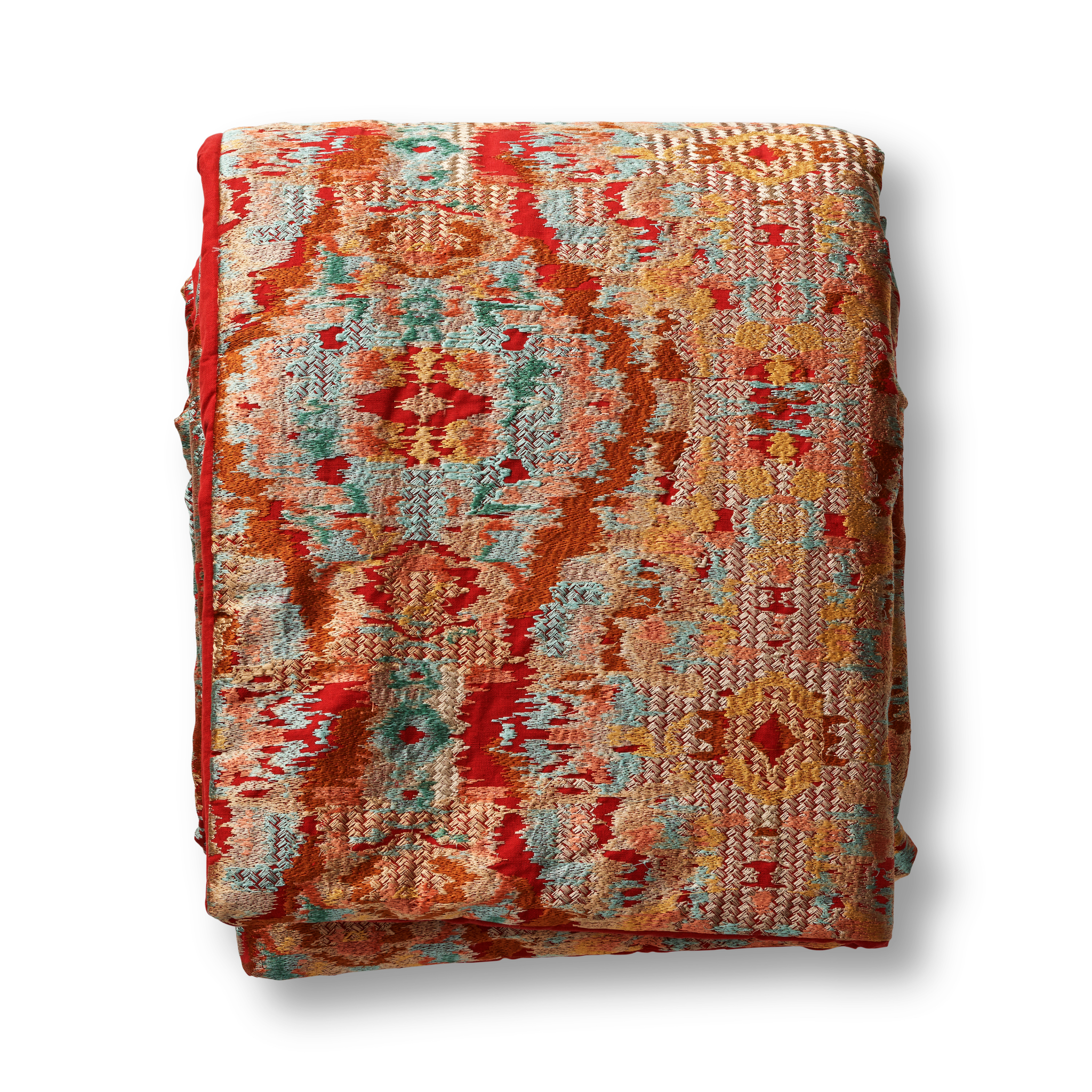 The Met x Ann Gish Dowry Throw and Decorative Pillow - Hearth