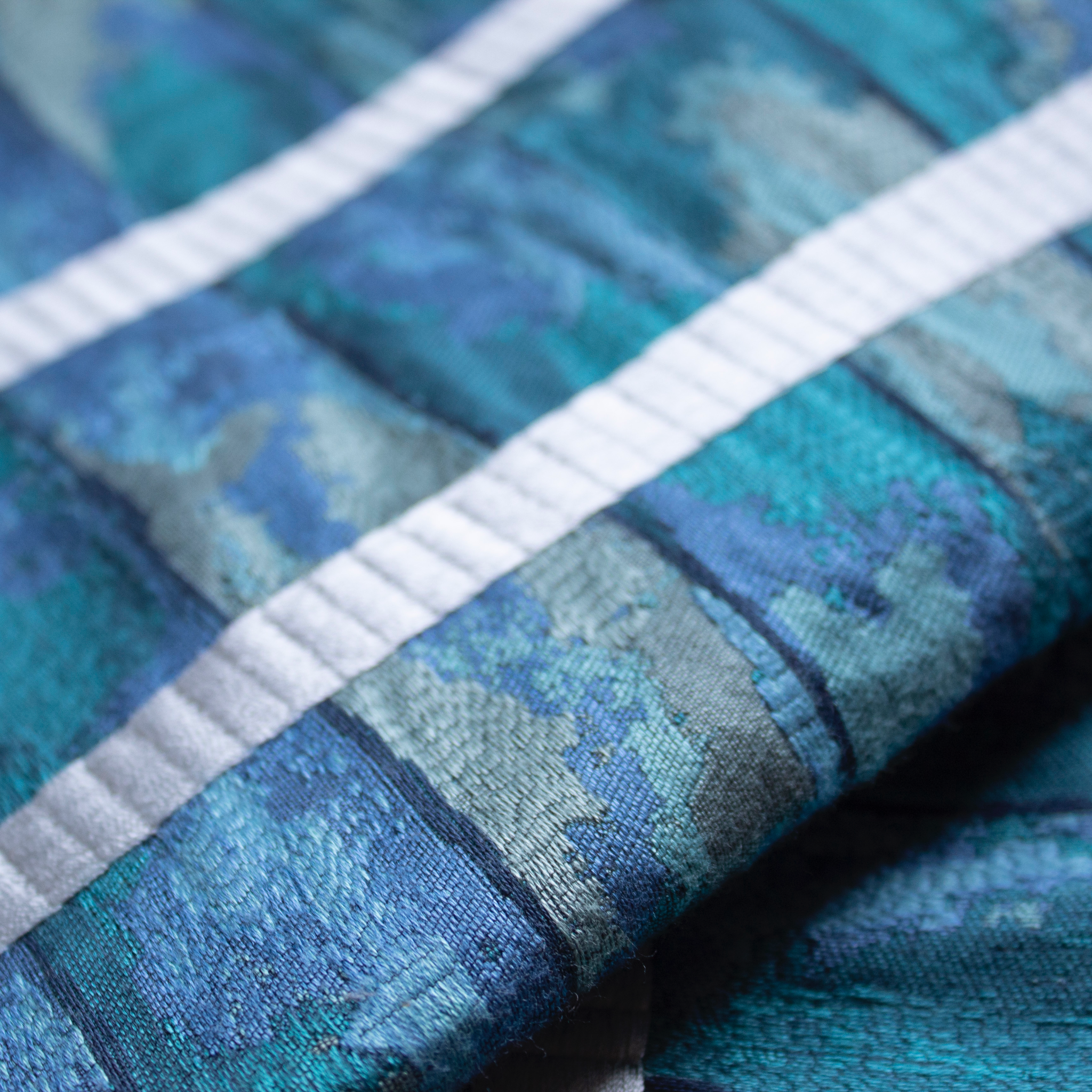 The Met x Ann Gish Egyptian Faience Duvet Cover and Sham - Nile