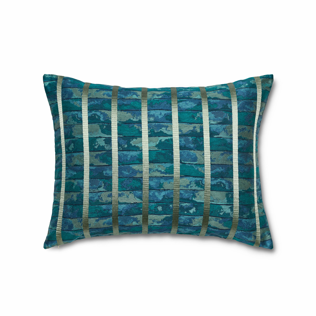 The Met x Ann Gish Egyptian Faience Duvet Cover and Sham - Nile