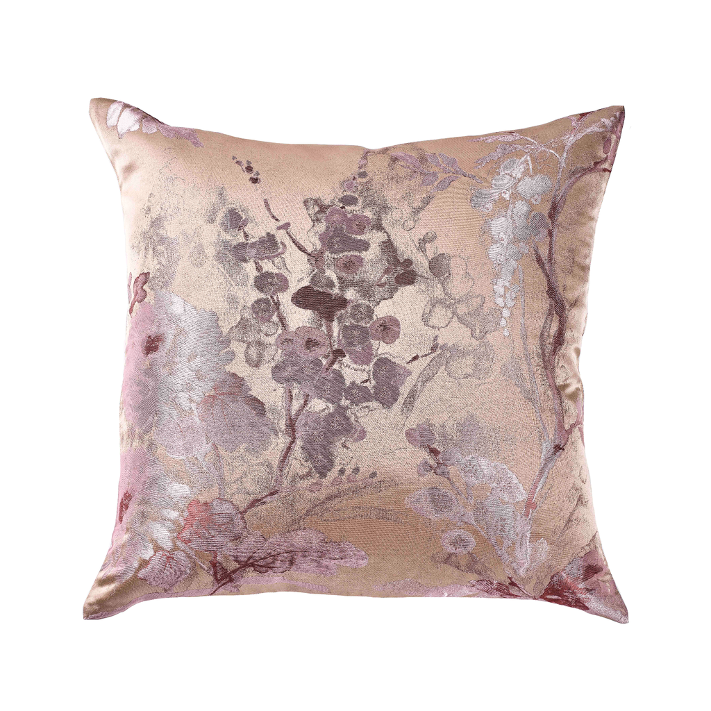 The Met x Ann Gish Jardin Fleur Duvet Cover and Sham - Pink/Gold