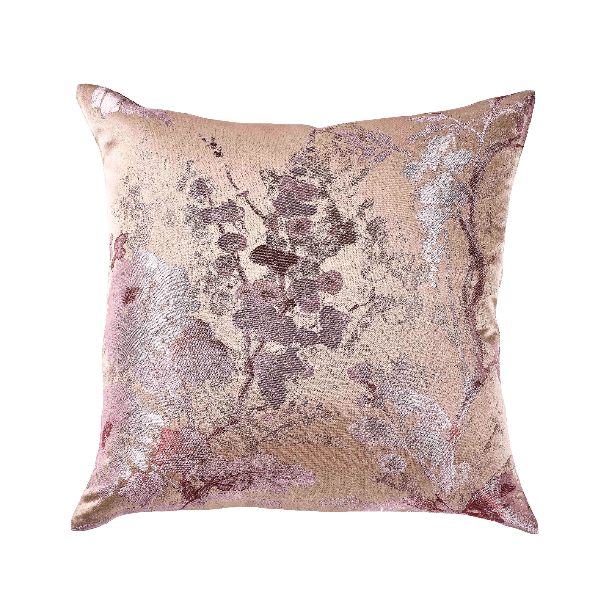 The Met x Ann Gish Jardin Fleur Duvet Cover and Sham - Pink/Gold