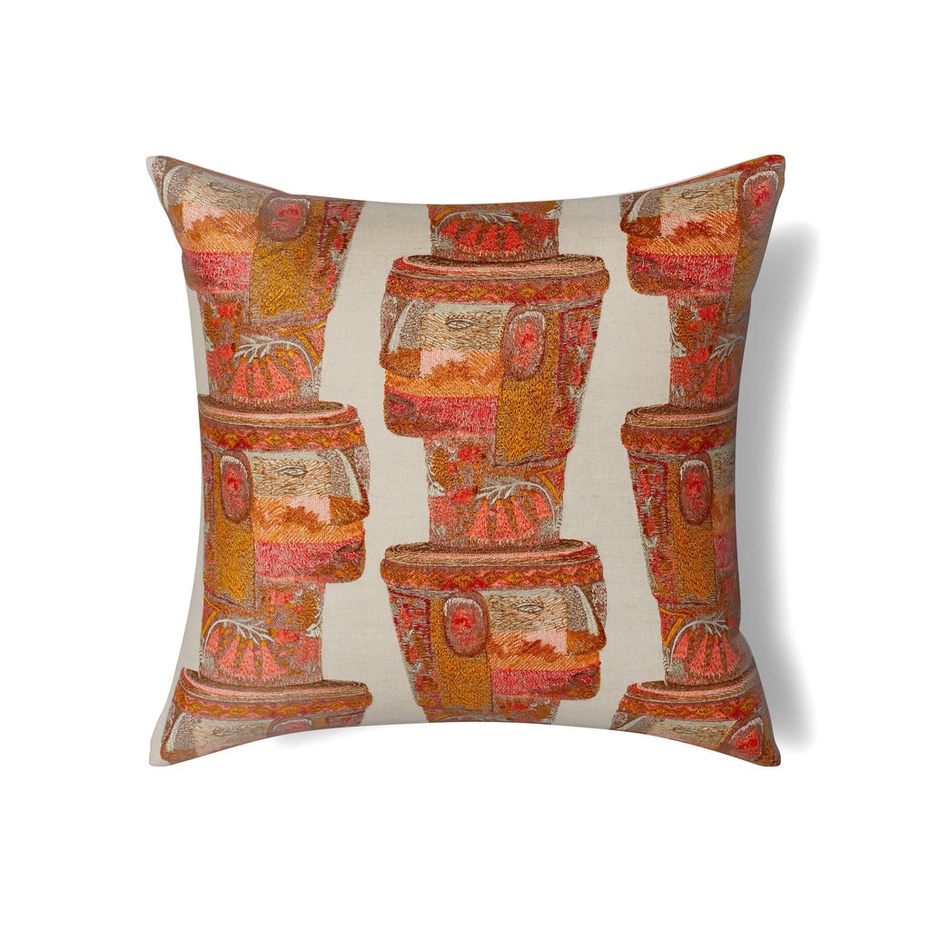 The Met x Ann Gish Kero Decorative Pillow - Sunset