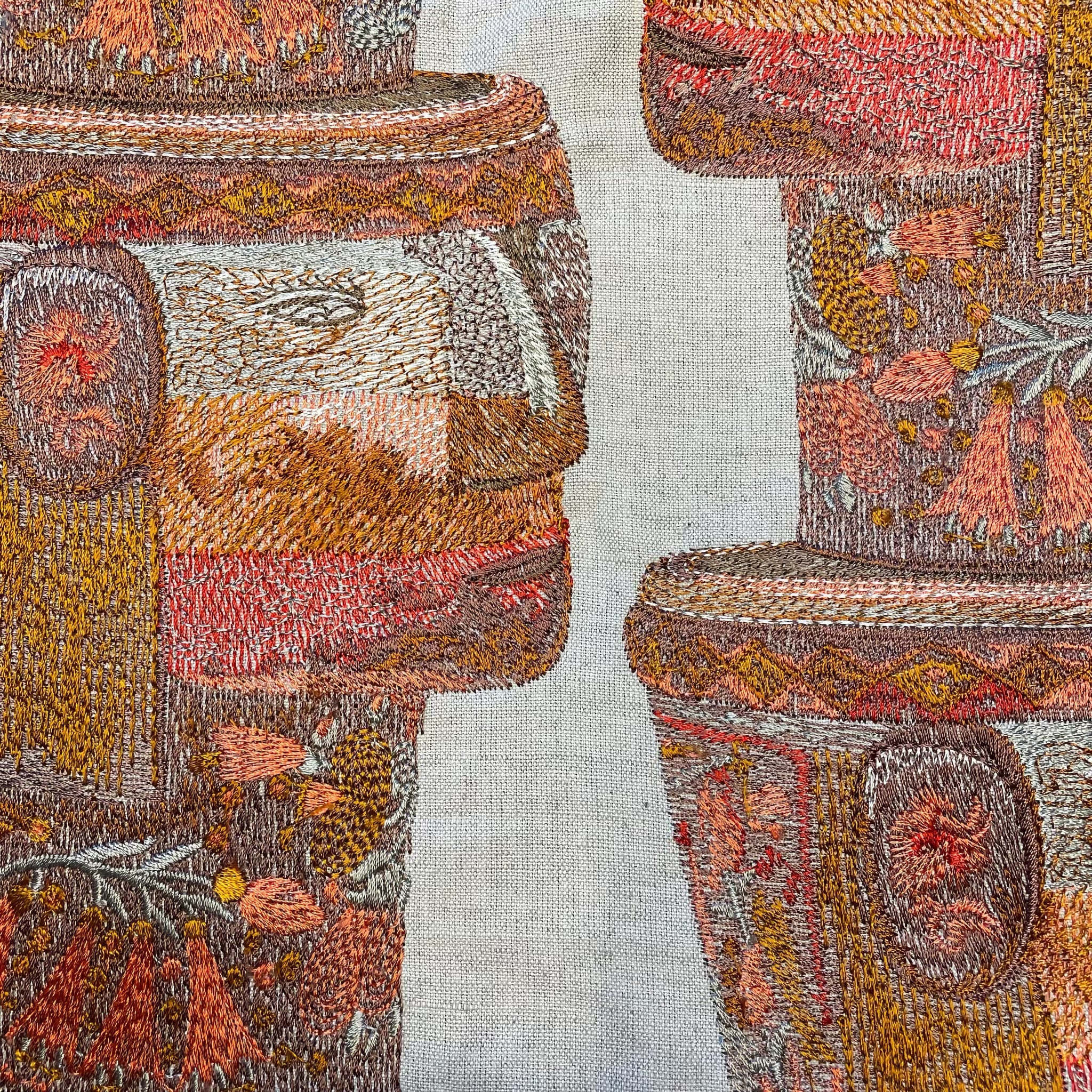 The Met x Ann Gish Kero Decorative Pillow - Sunset