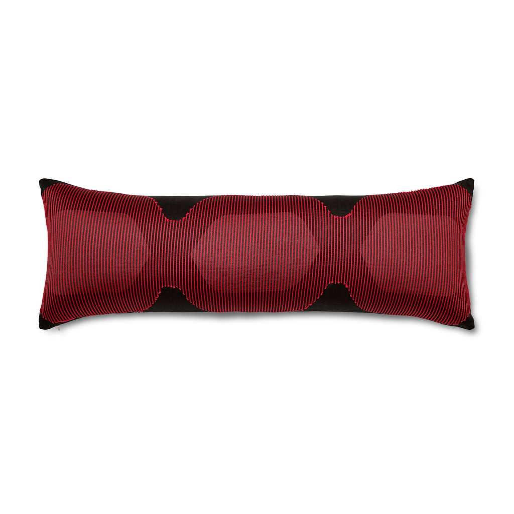 The Met x Ann Gish Lantern Bedding - Black/Red