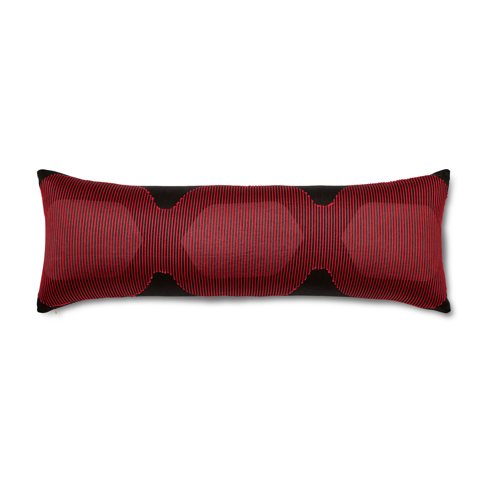 The Met x Ann Gish Lantern Bedding - Black/Red