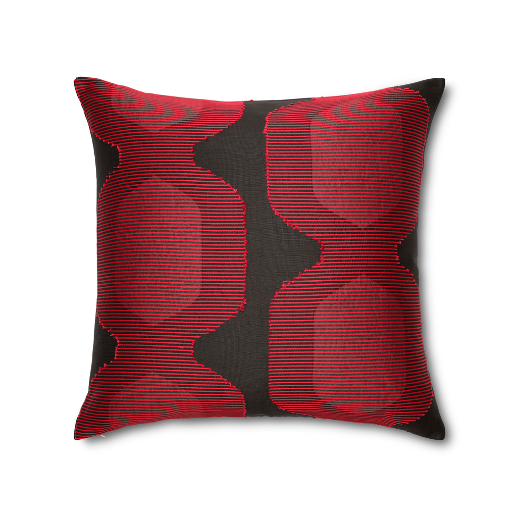 The Met x Ann Gish Lantern Bedding - Black/Red