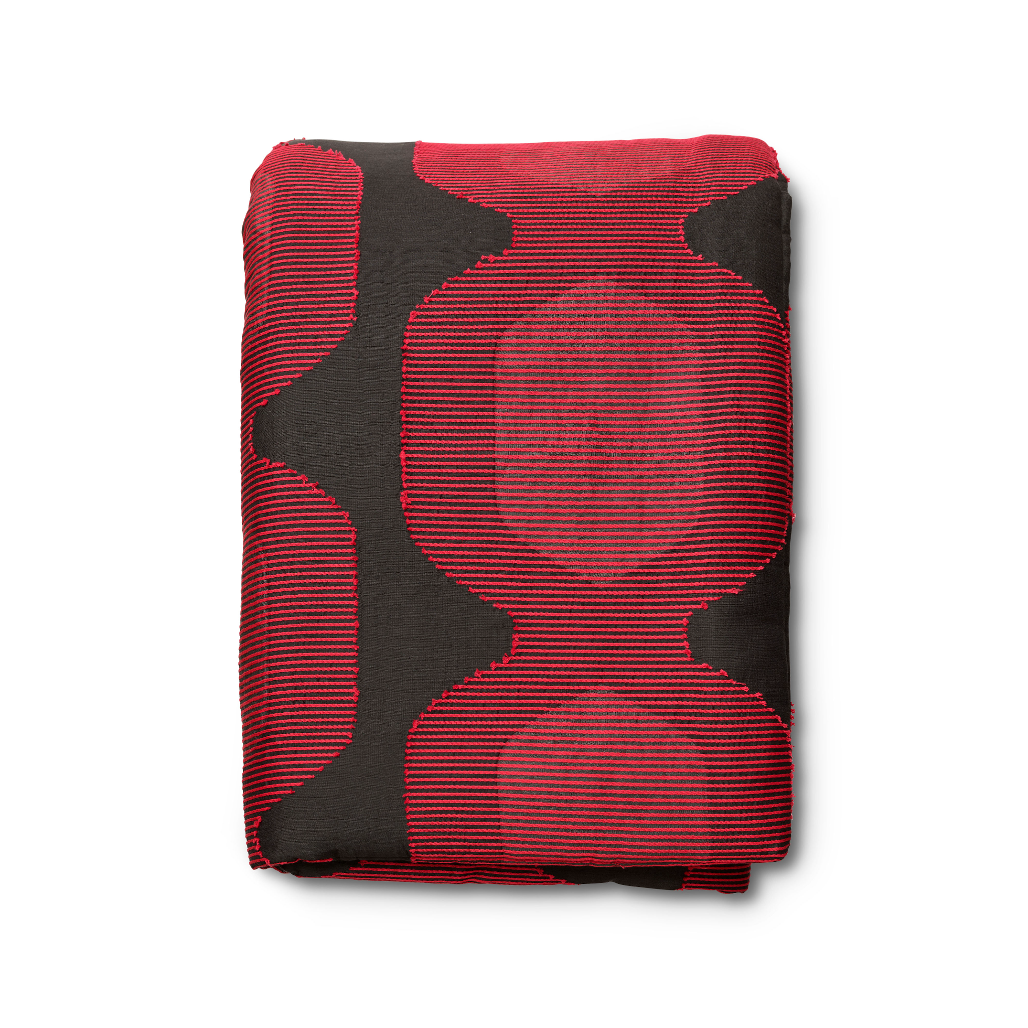 The Met x Ann Gish Lantern Bedding - Black/Red