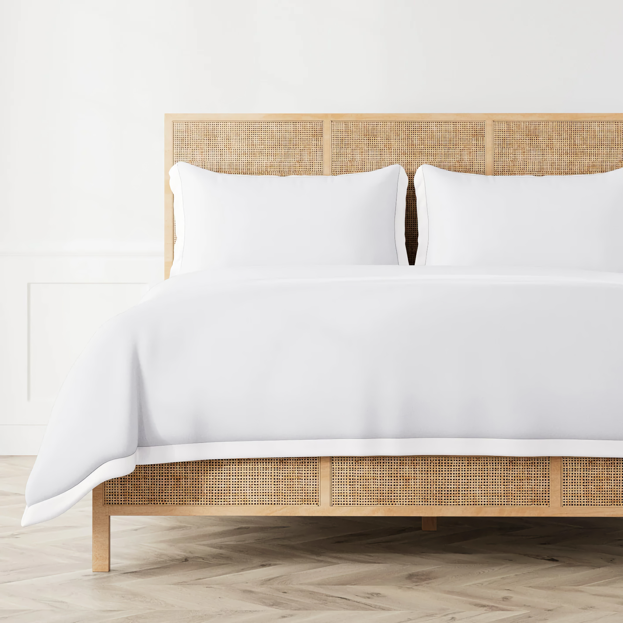 The Met x Ann Gish Lover's Kimono Duvet Cover and Sham - White