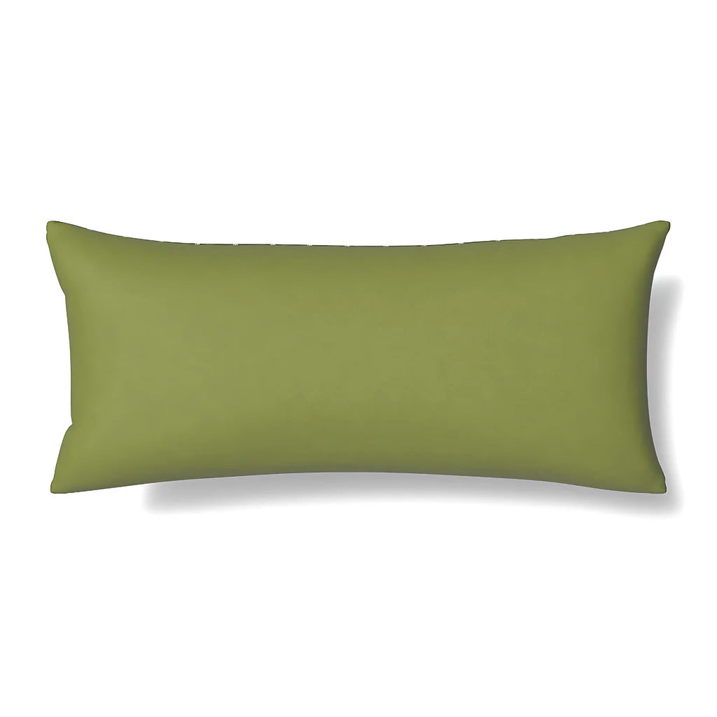 The Met x Ann Gish Pluma Duvet Cover and Decorative Pillow - Green
