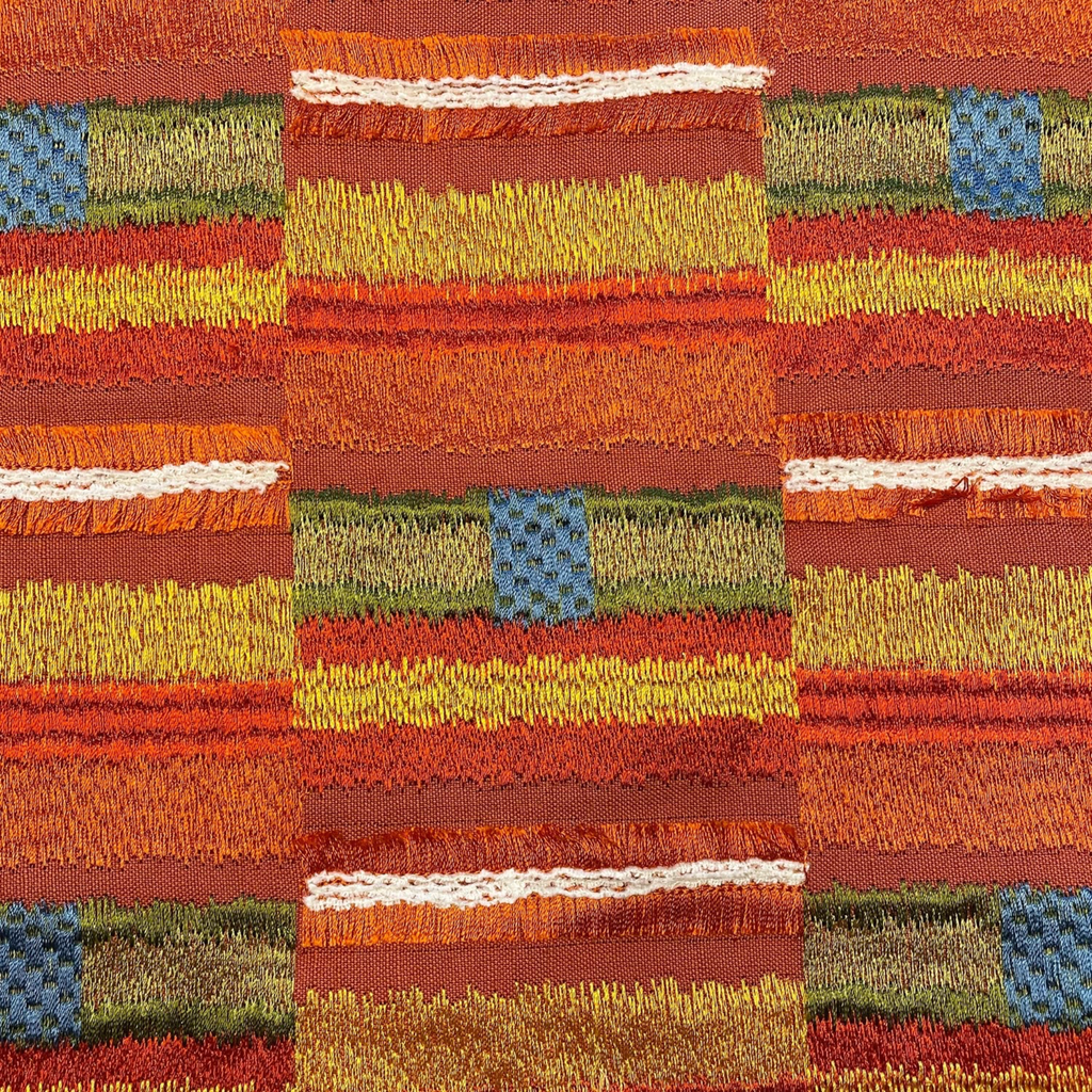 The Met x Ann Gish Pluma Duvet Cover and Decorative Pillow - Multi