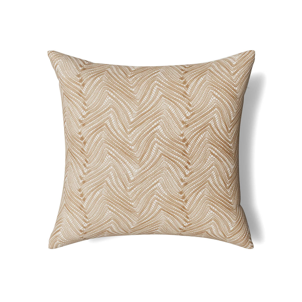 The Met x Ann Gish Retortoli Throw and Decorative Pillow - Taupe