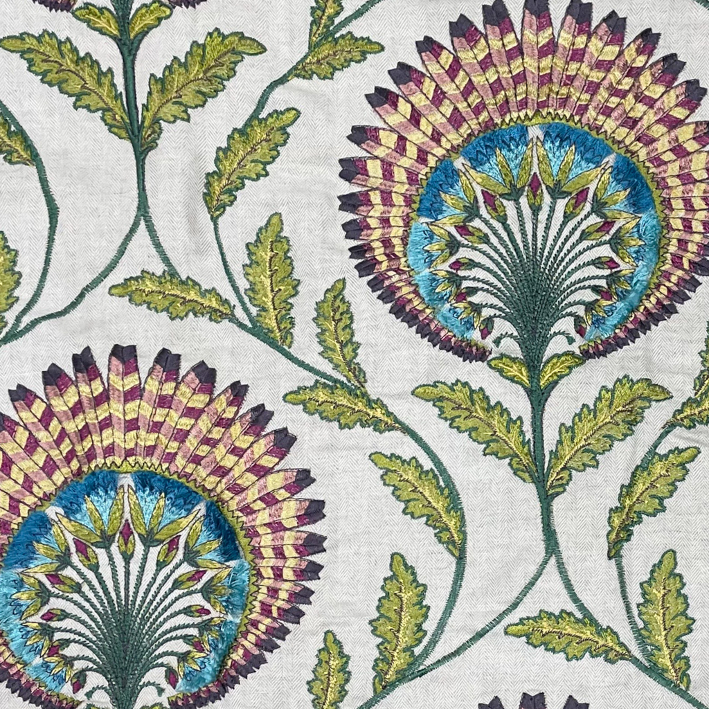 The Met x Ann Gish Tavus Throw and Decorative Pillow - Multi