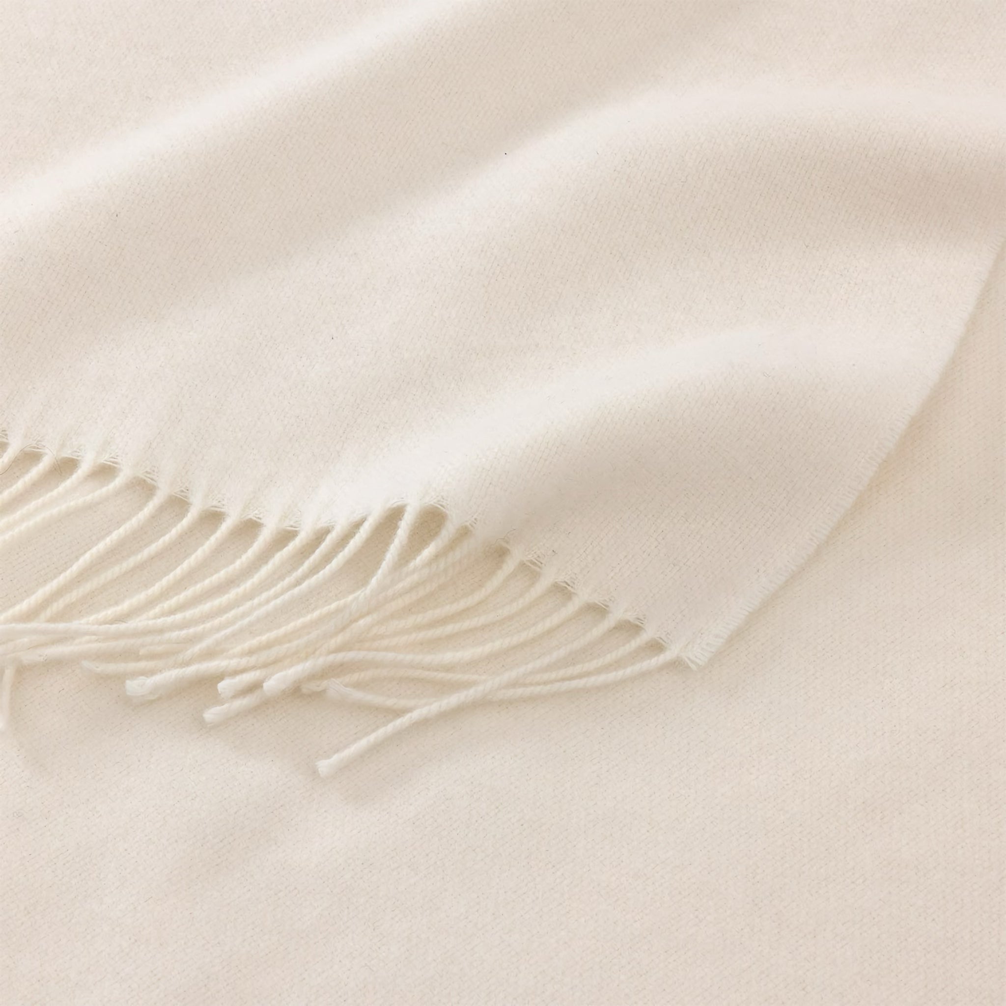 Yves Delorme Club Throw - Nacre