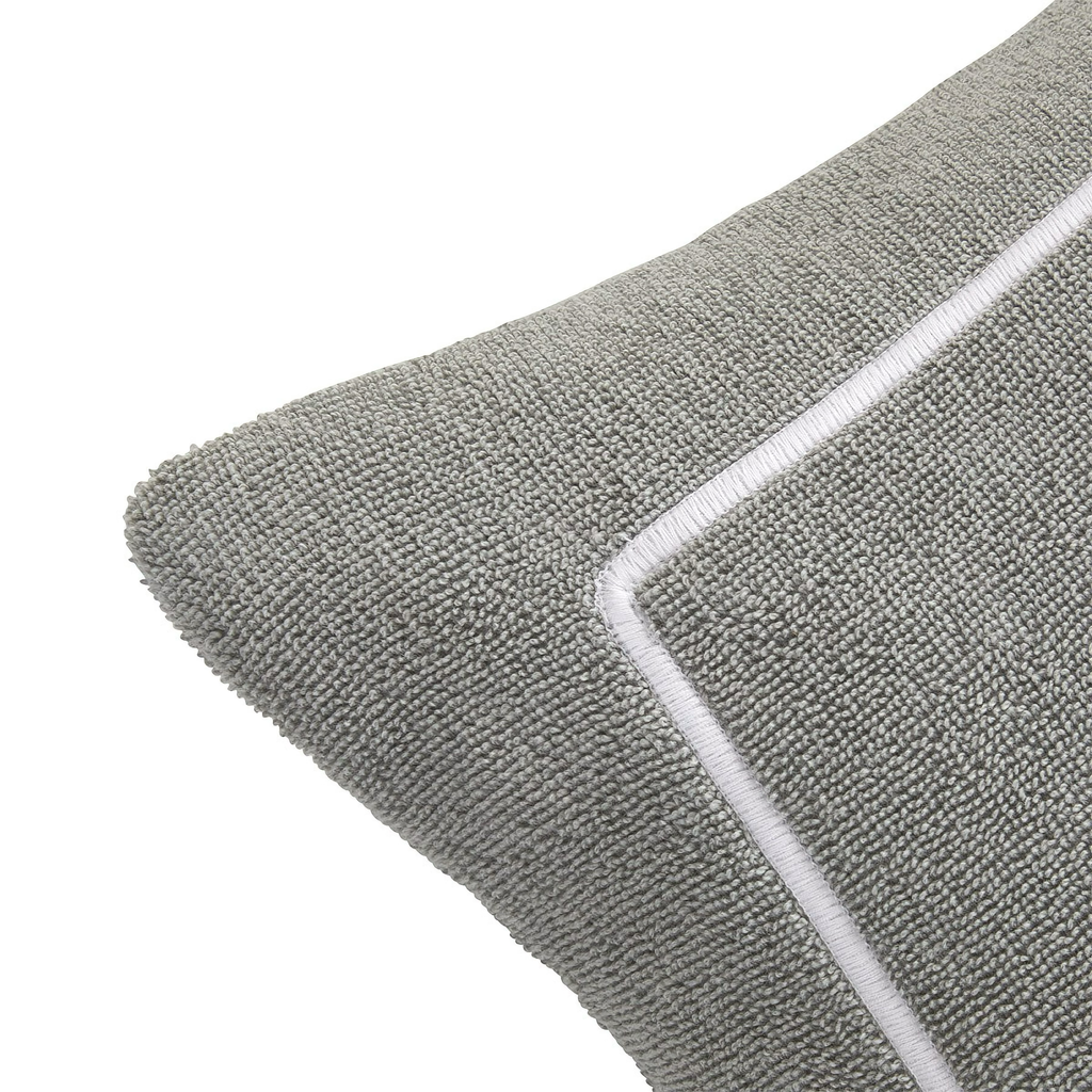 Yves Delorme Croisiere Beach Pillow - Platine