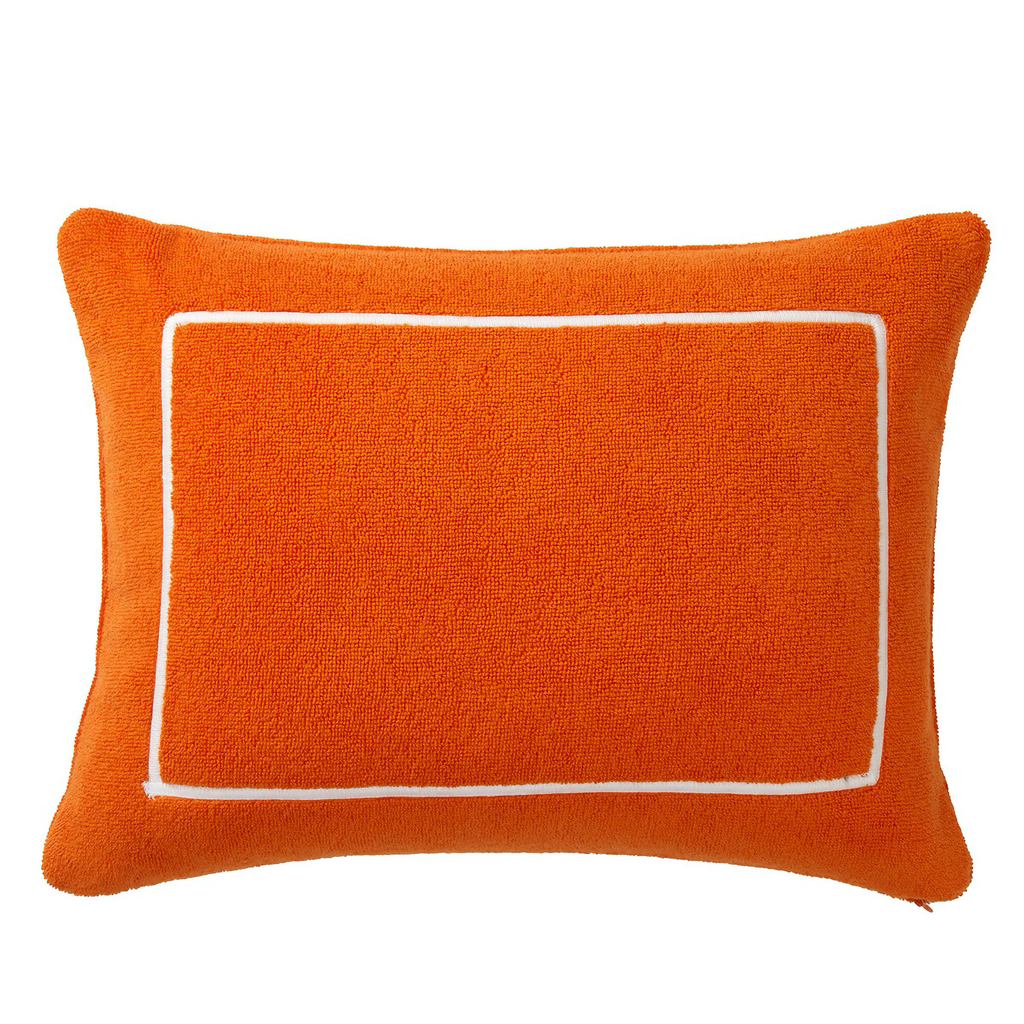 Yves Delorme Croisiere Beach Pillow - Oranger