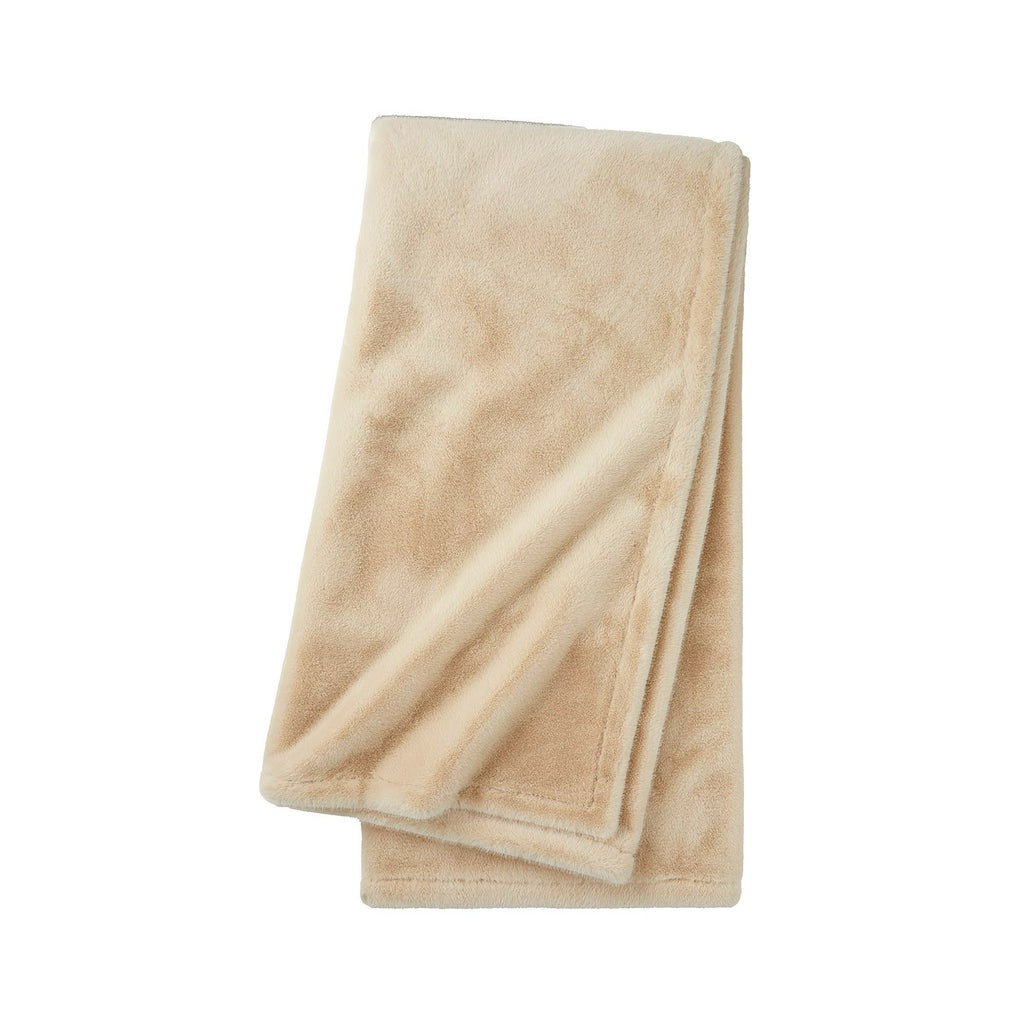 Yves Delorme Frisson Throw - Noisette