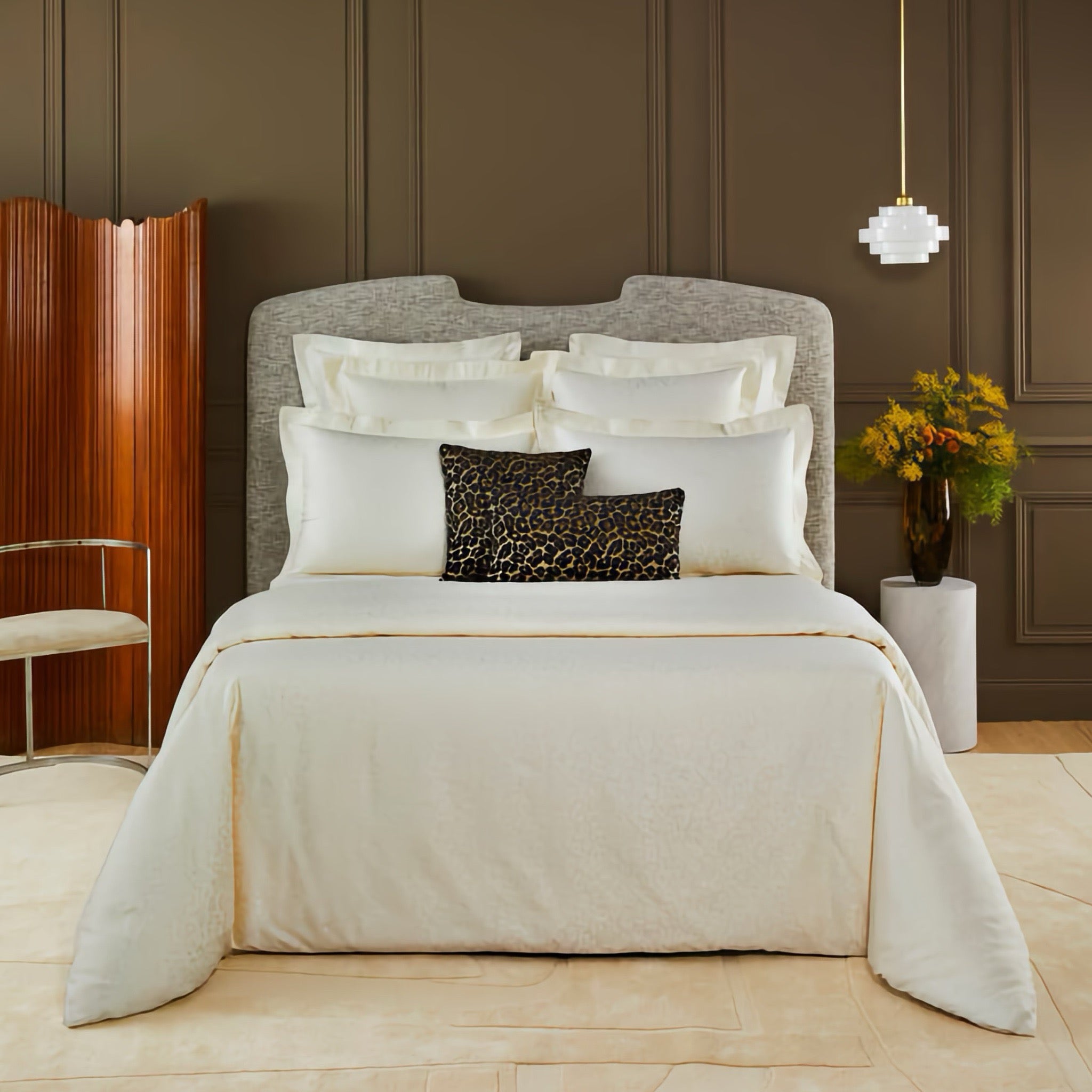Yves Delorme Leopard Bedding