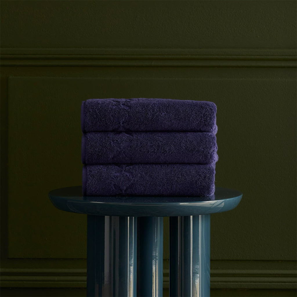 Yves Delorme Nature Bath Towels and Mats - Encre