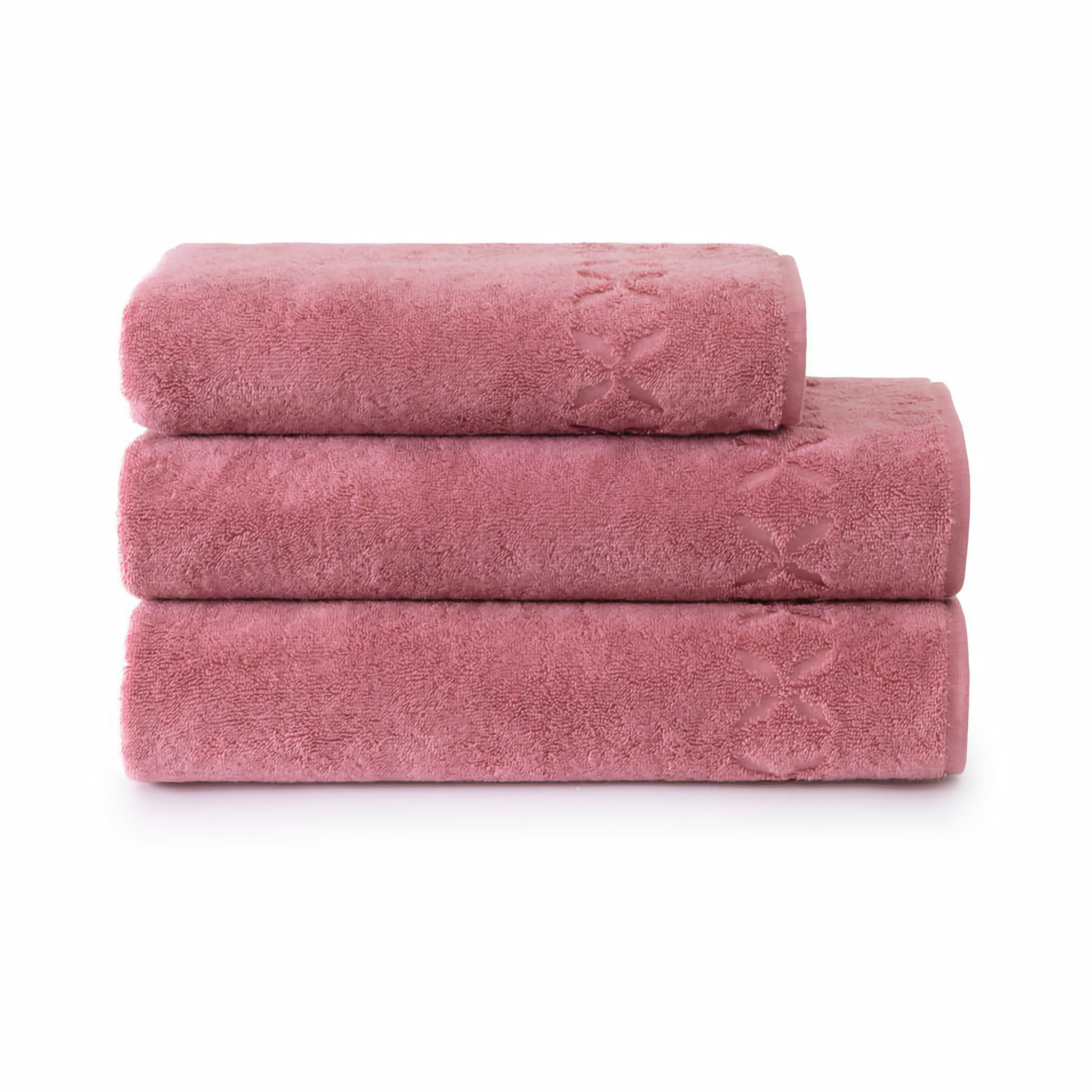 Yves Delorme Nature Bath Towels and Mats - Azalee