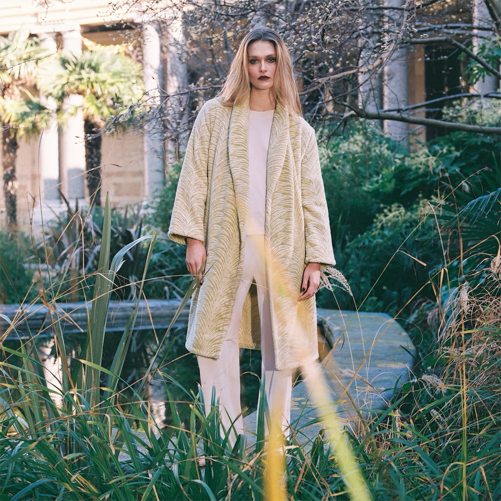 Yves Delorme Pollen Bath Collection