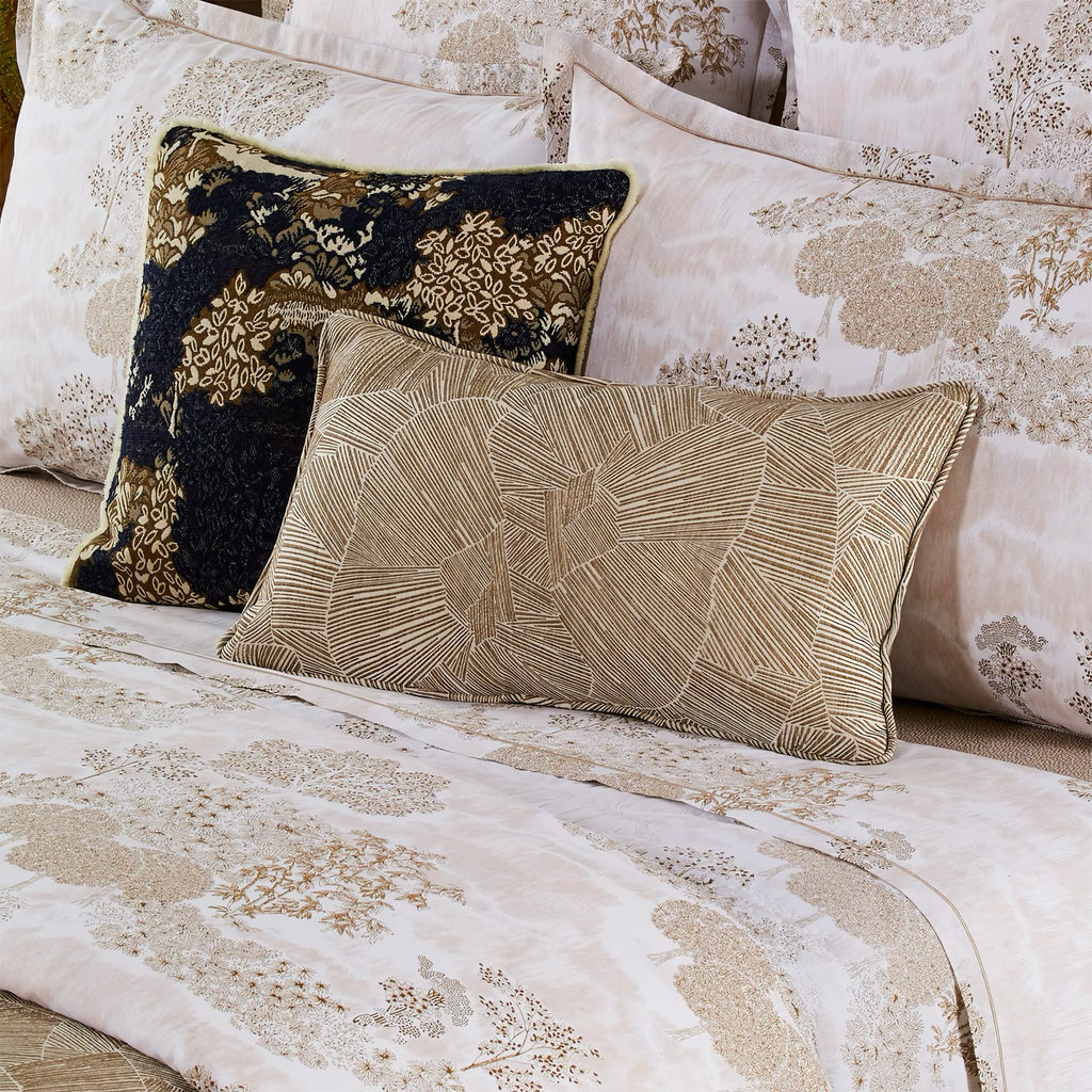 Yves Delorme Sequoia Bed Runner and Decorative Pillow