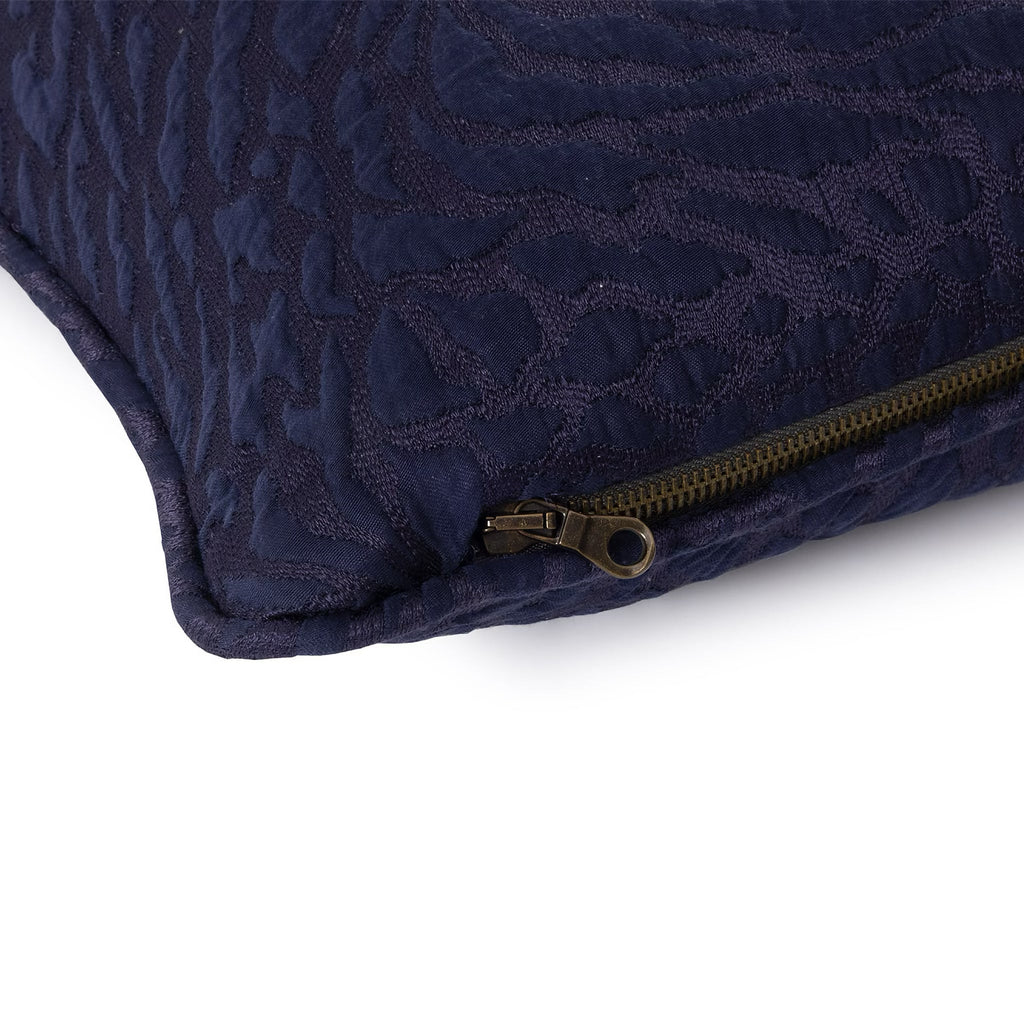 Yves Delorme Souvenir Coverlet and Decorative Pillow - Encre