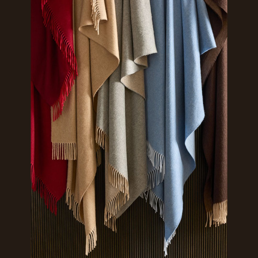 Matouk Paley Throw - Sable/Mocha